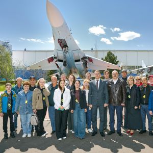 Члены Регионального объединения работодателей ЕАО «Союз промышленников и предпринимателей» посетили Комсомольский авиазавод имени Ю.А.Гагарина